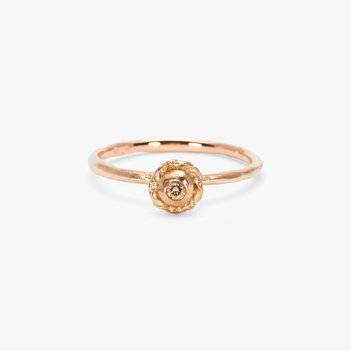 1.9mm Brown Diamond Dawn Ring | R35001BR