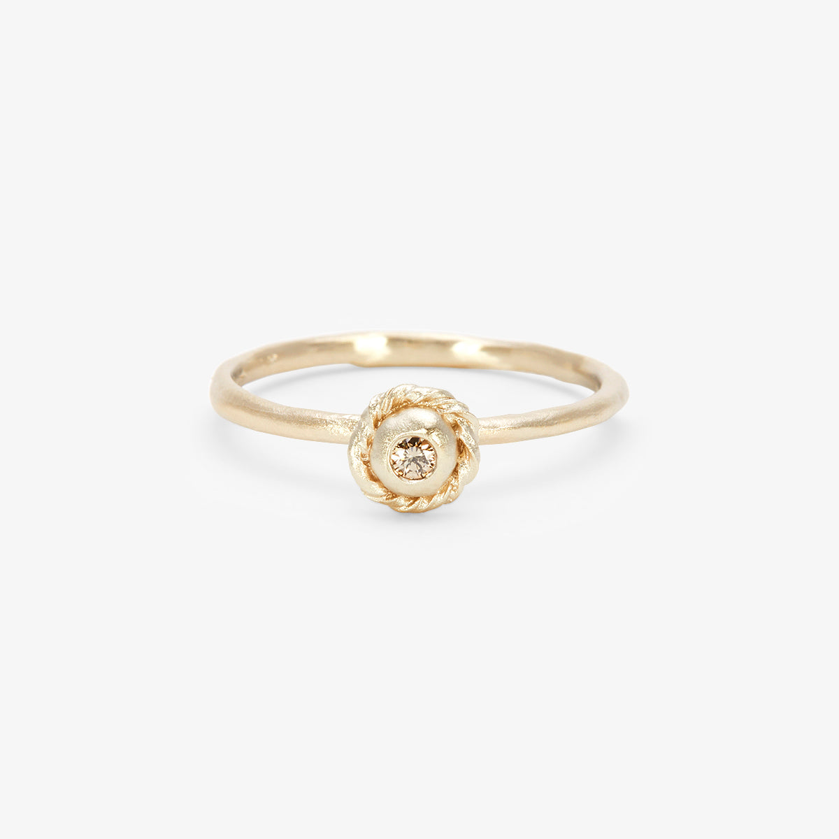 1.9mm Brown Diamond Dawn Ring | R35001BR
