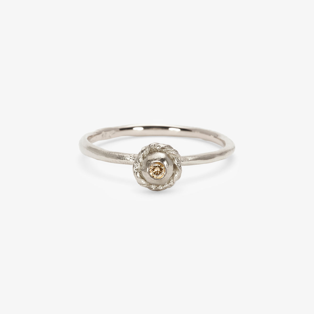1.9mm Brown Diamond Dawn Ring | R35001BR