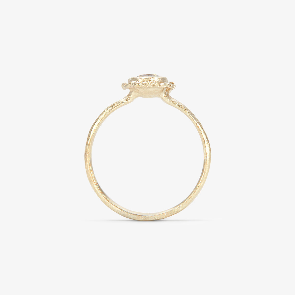 4mm Brown Diamond Dawn Ring | R35004BR