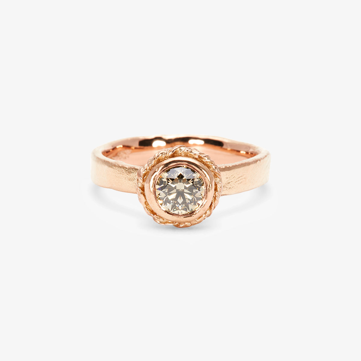 5mm Brown Diamond Dawn Ring | R35006BR