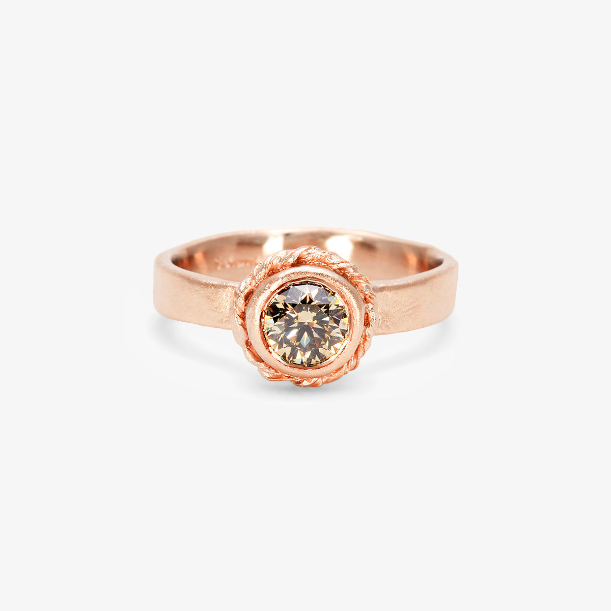 5mm Brown Diamond Dawn Ring | R35006BR