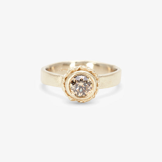 5mm Brown Diamond Dawn Ring | R35006BR