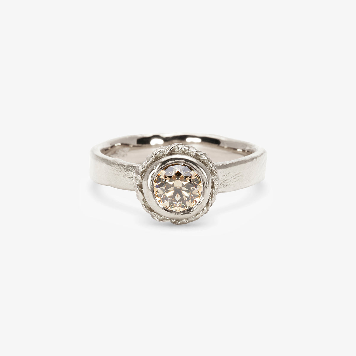 5mm Brown Diamond Dawn Ring | R35006BR