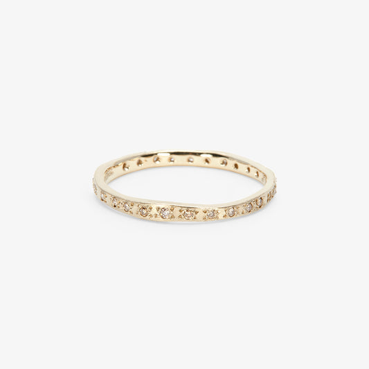 1.8mm Brown Diamond Glimmer Eternity Band | R36001BR