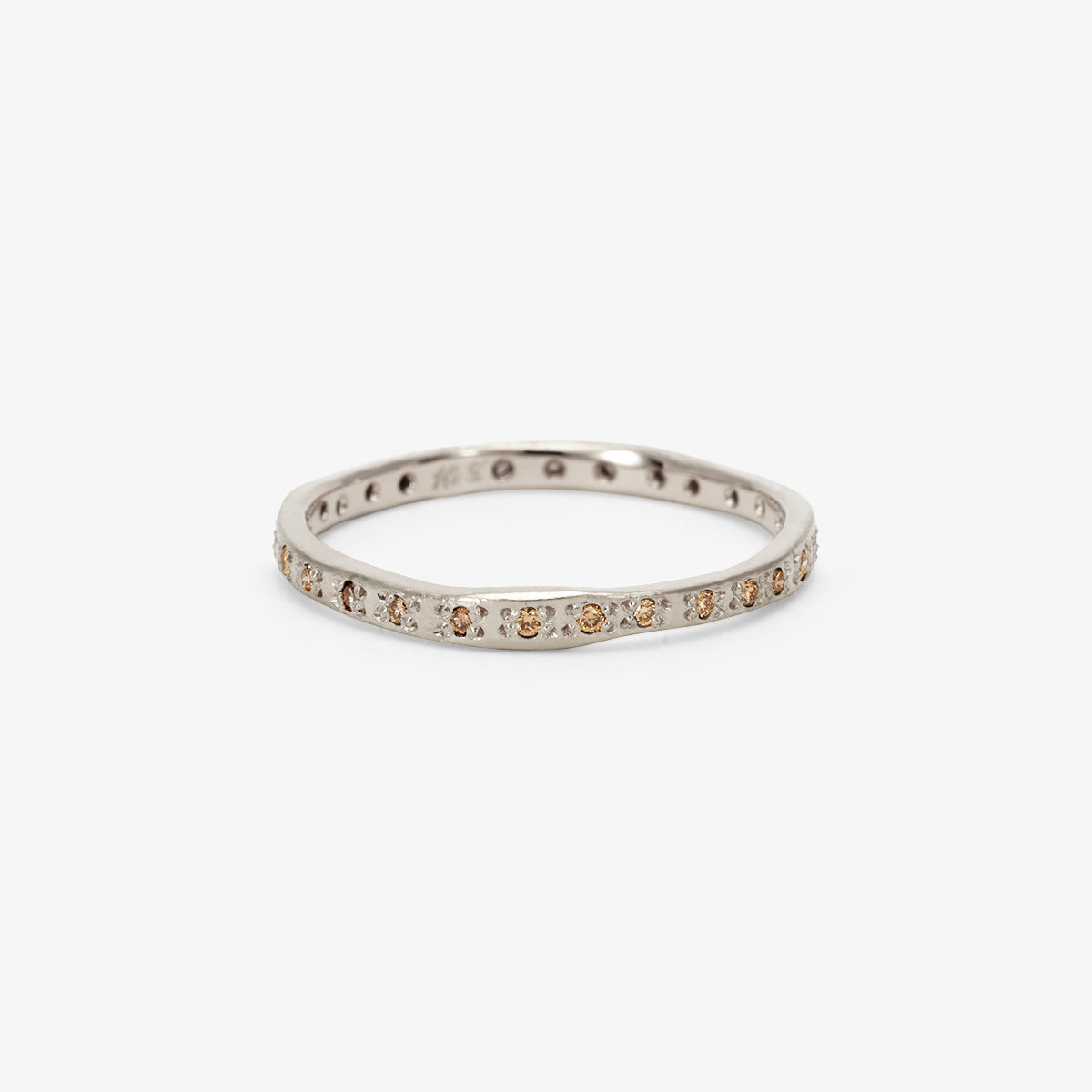1.8mm Brown Diamond Glimmer Eternity Band | R36001BR