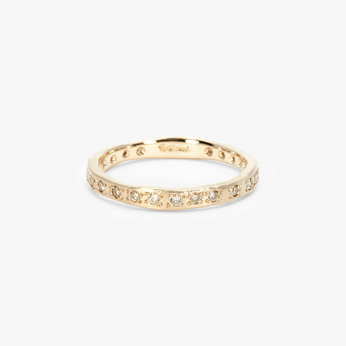 2.3mm Brown Diamond Glimmer Eternity Band | R36002BR