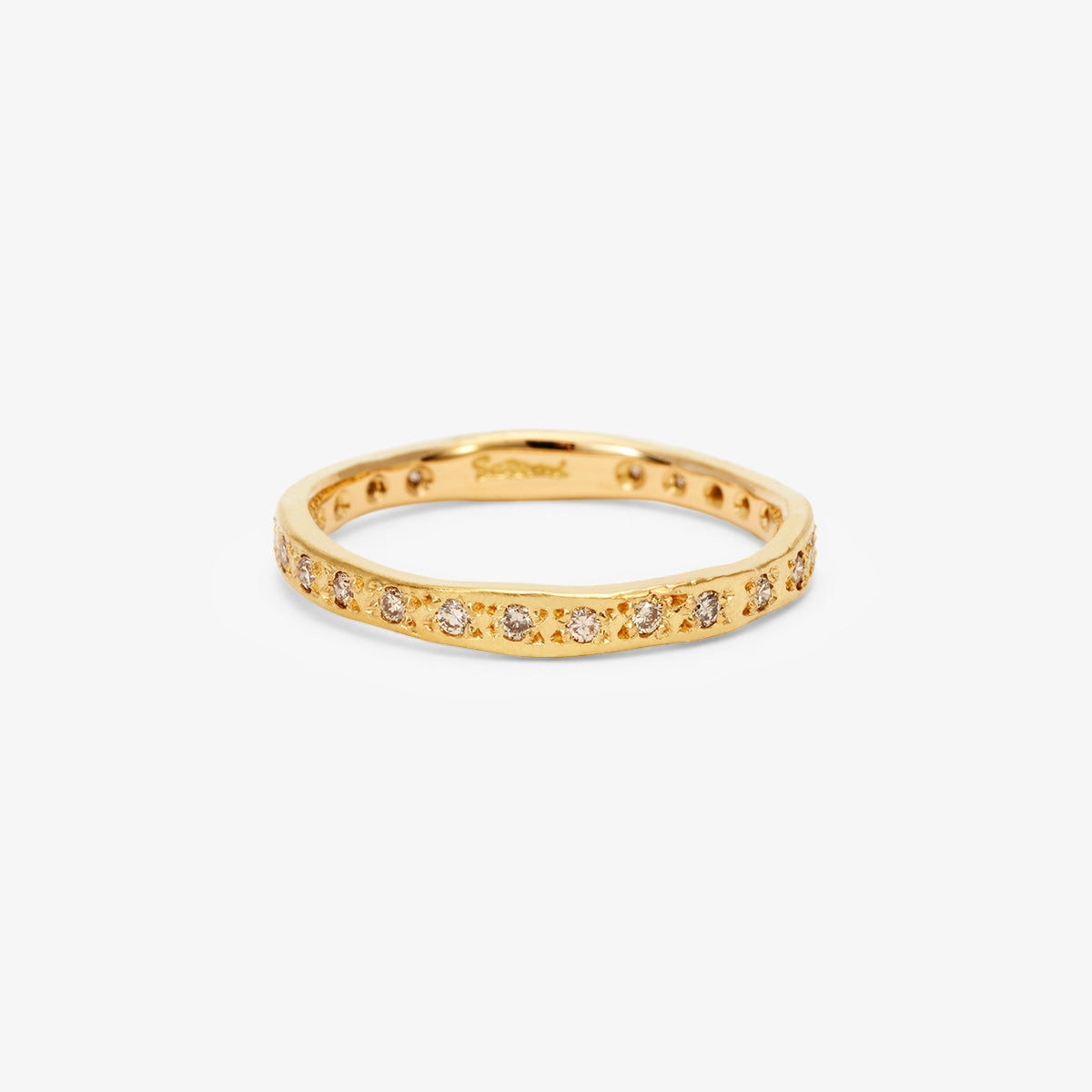 2.3mm Brown Diamond Glimmer Eternity Band | R36002BR