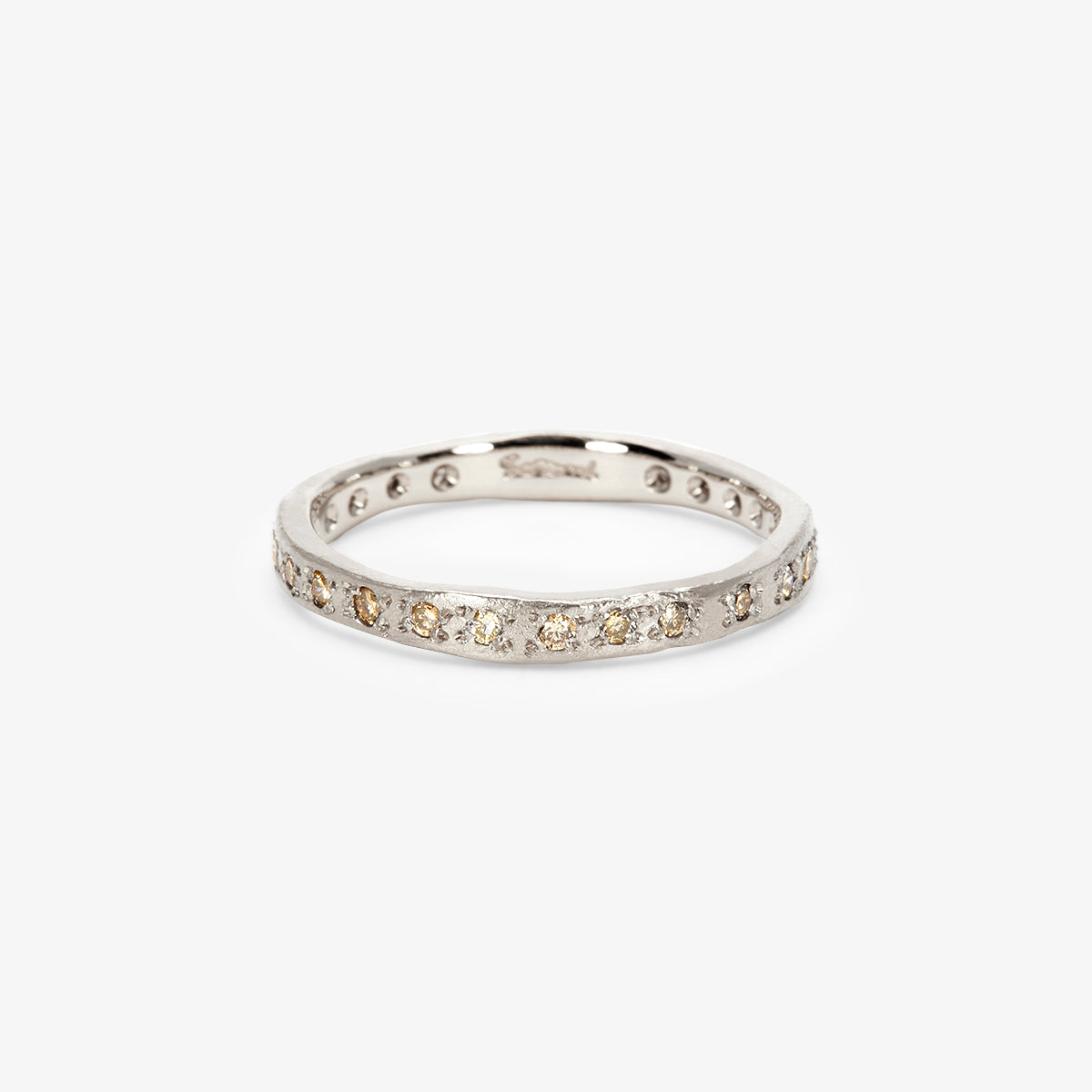 2.3mm Brown Diamond Glimmer Eternity Band | R36002BR