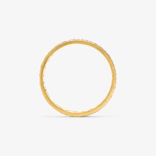 3.5mm Diagonal Antiqued Diamond Band | R8903W