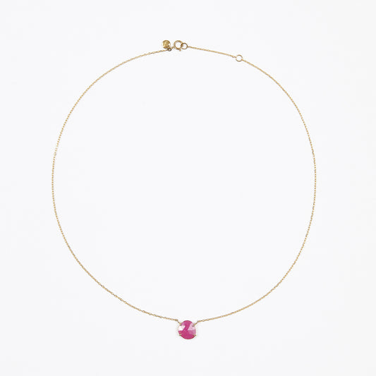 2.23 Carat One-of-a-Kind Sliced Ruby Necklace | RN1-OOAK