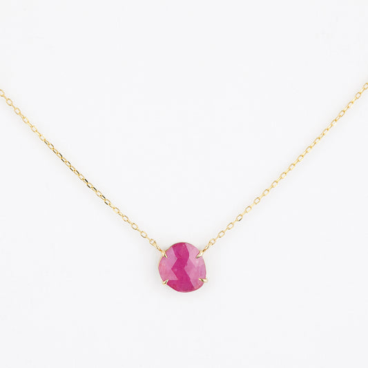 2.23 Carat One-of-a-Kind Sliced Ruby Necklace | RN1-OOAK