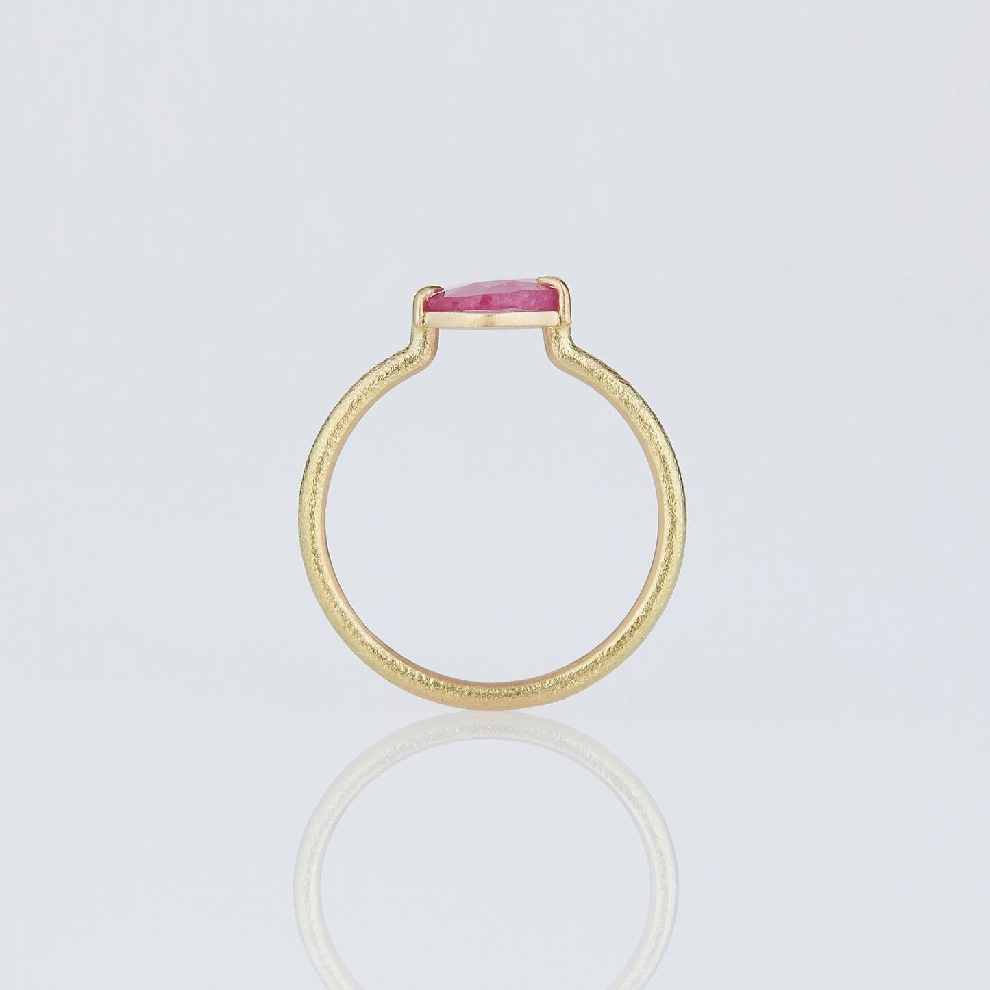 1.56 Carat One-of-a-Kind Sliced Ruby Ring | RR5-OOAK