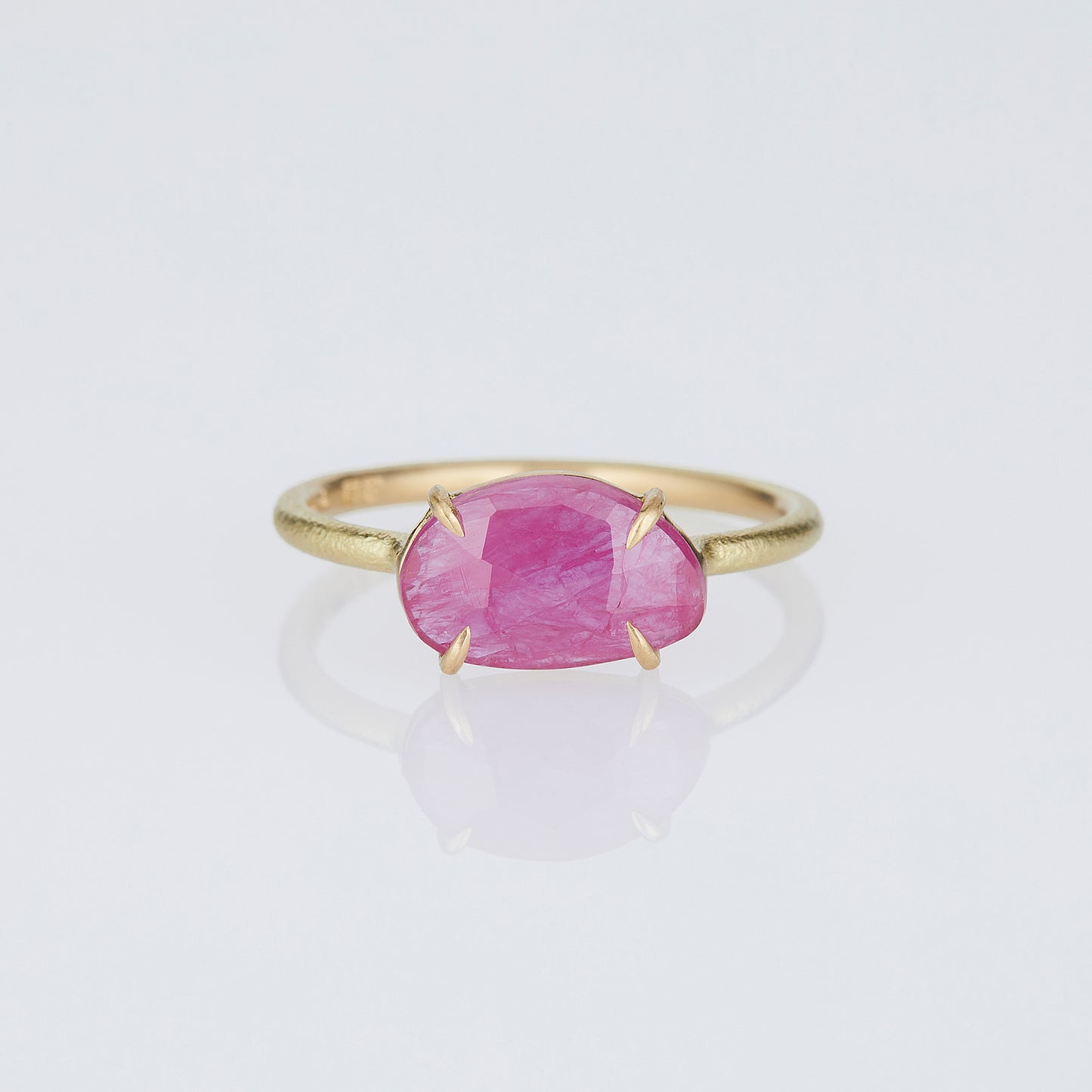 1.76 Carat One-of-a-Kind Sliced Ruby Ring | RR6-OOAK