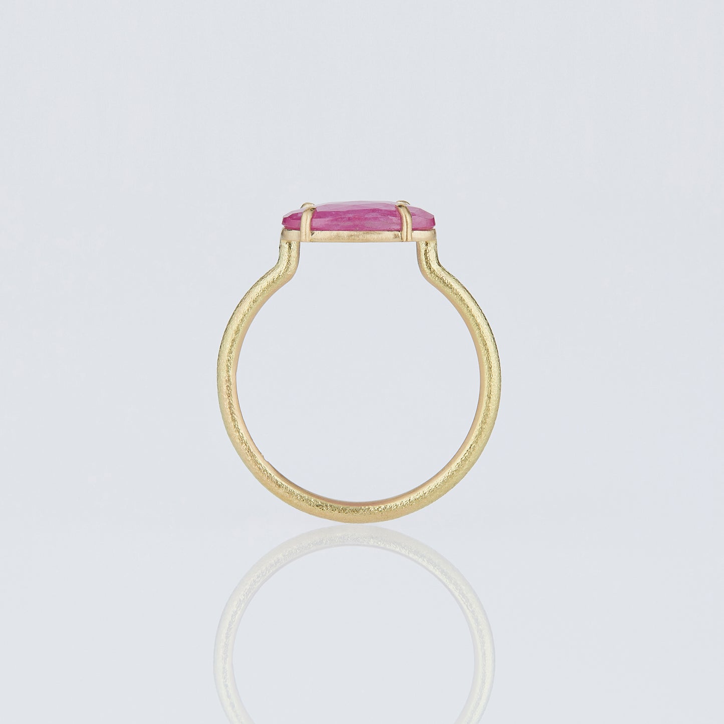 1.76 Carat One-of-a-Kind Sliced Ruby Ring | RR6-OOAK