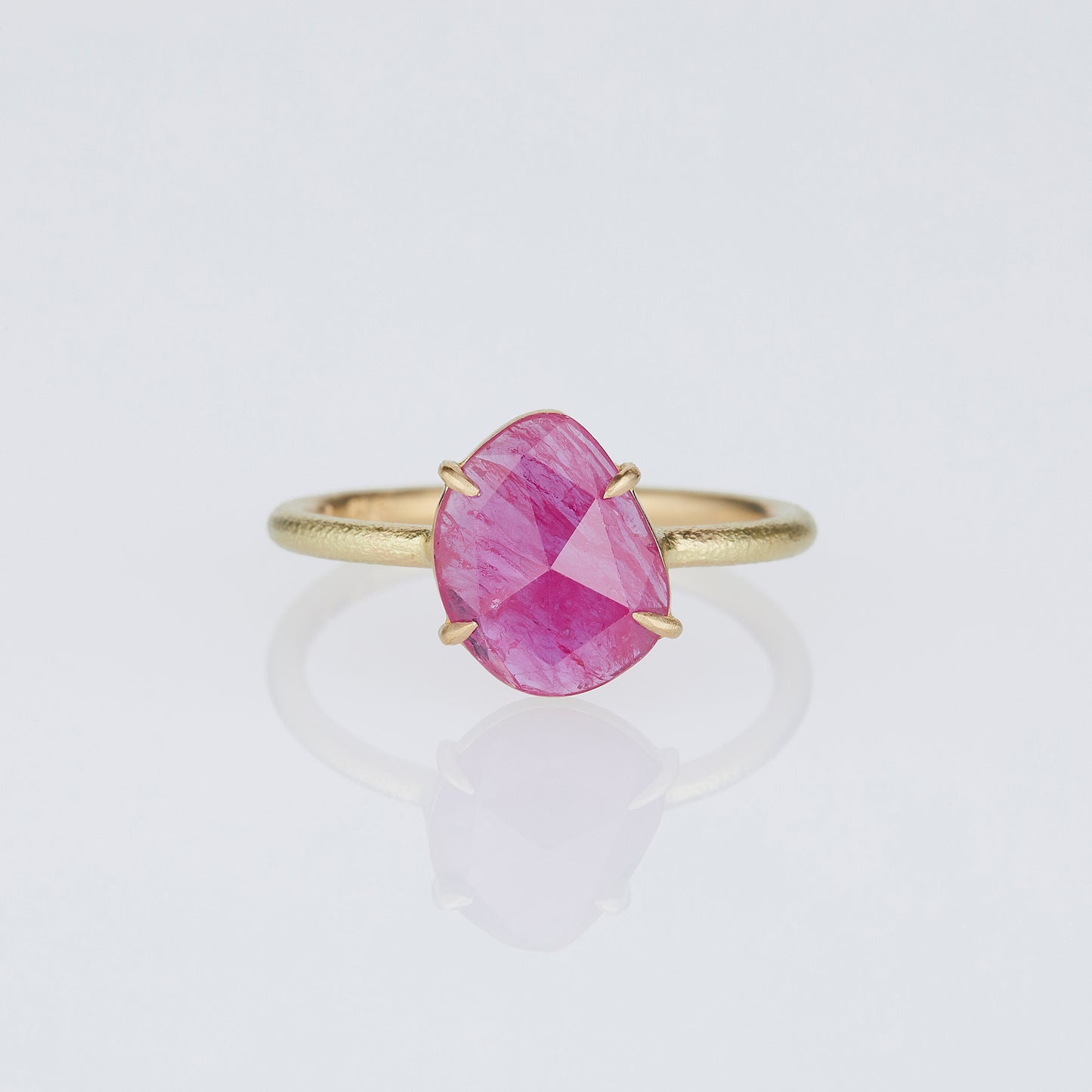 1.89 Carat One-of-a-Kind Sliced Ruby Ring | RR7-OOAK