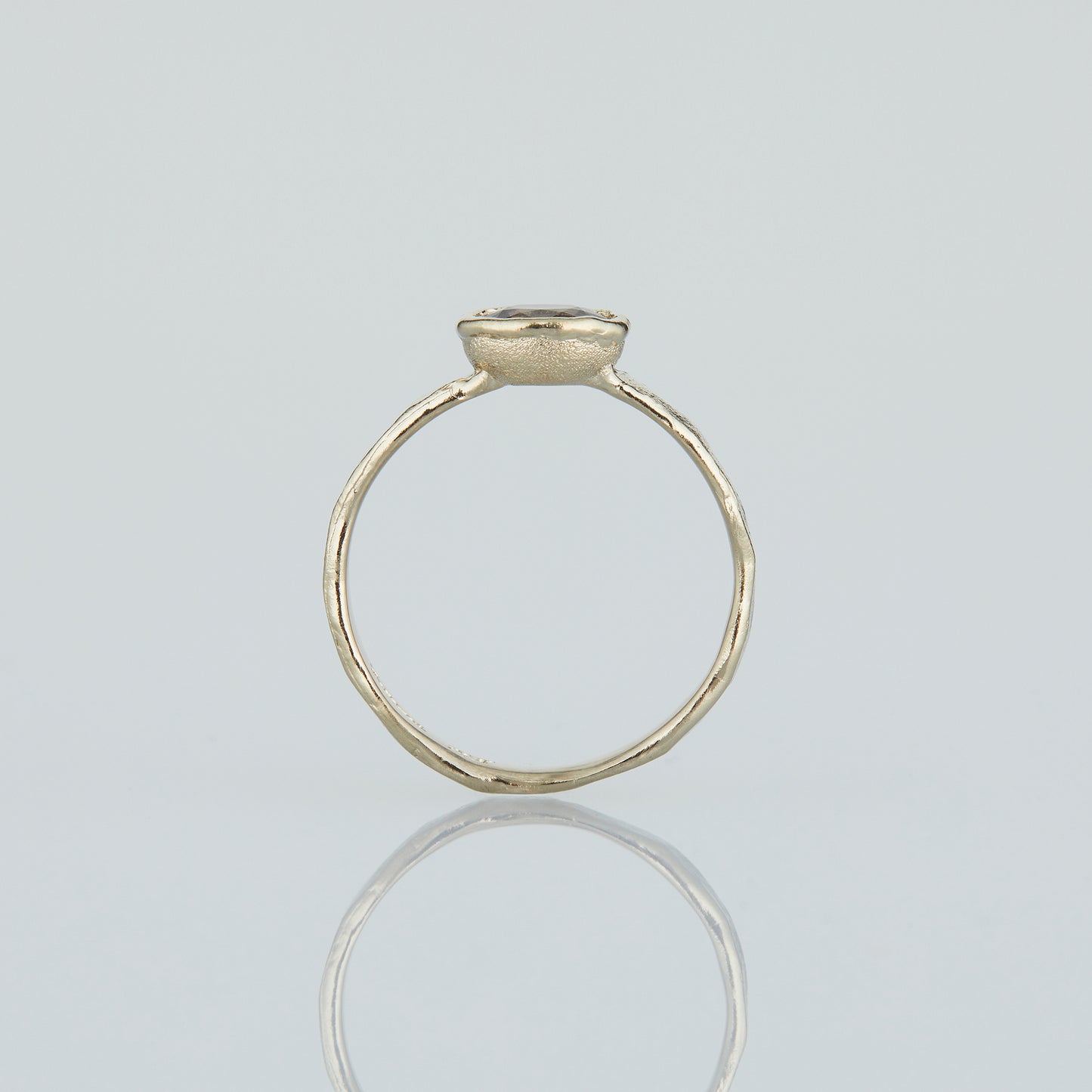 0.72 Carat One-of-a-Kind Oval Cut Pink Sapphire Ring | SR60-OOAK