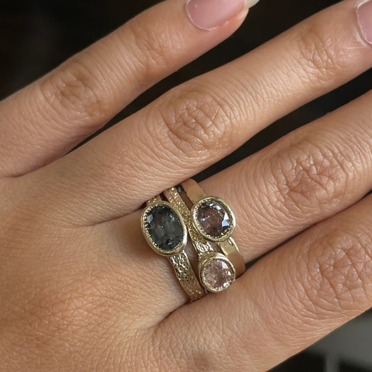 18K Yellow Gold on Model