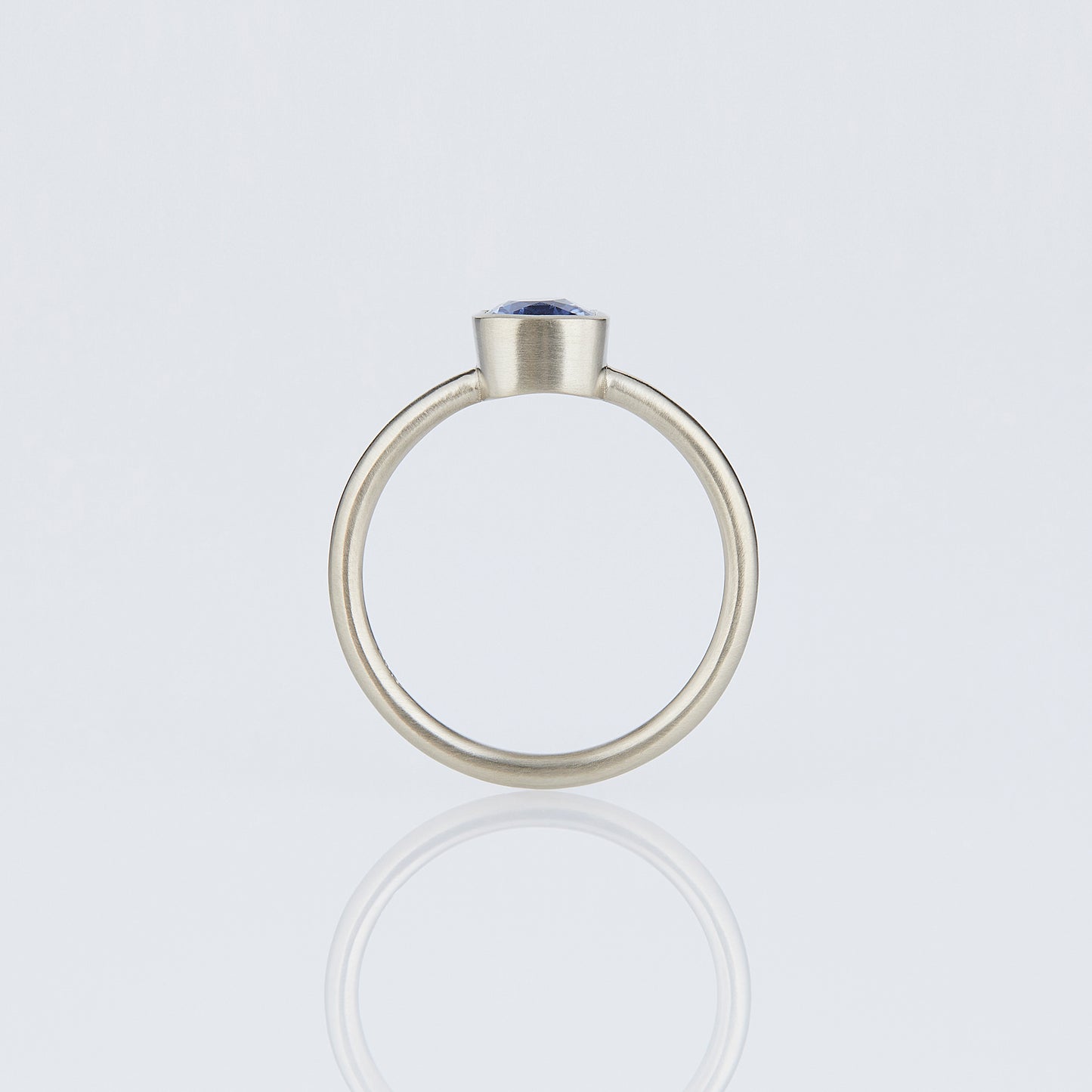 18K White Gold