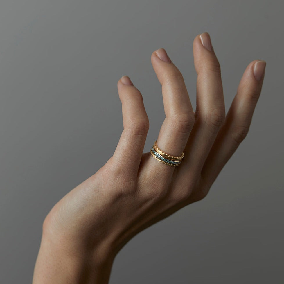 Scallop Edge Ring | R0801