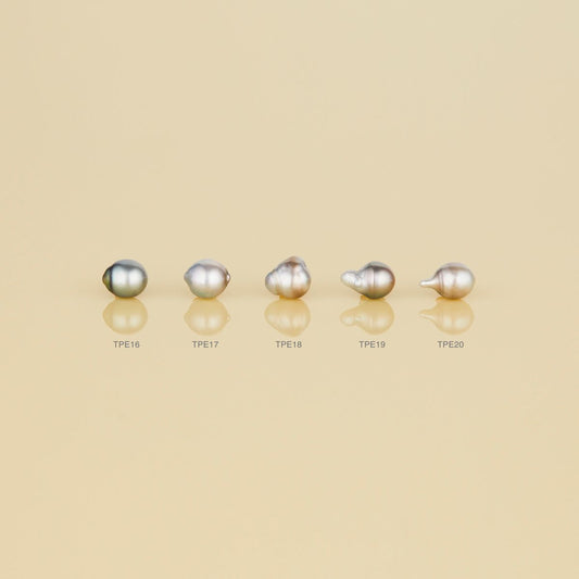 One-of-a-Kind Tahitian Pearl Studs | TPE-OOAK