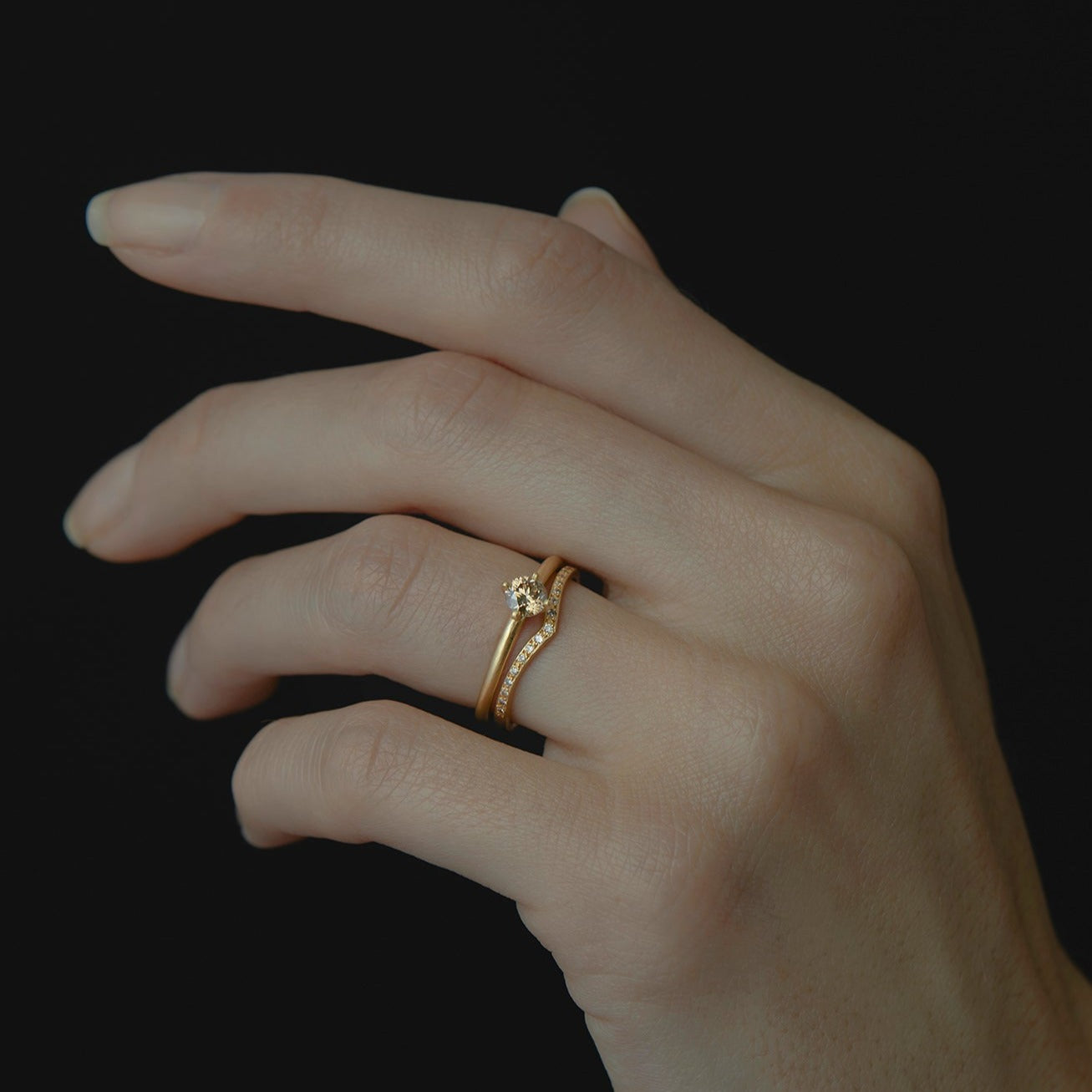 Brown Diamond Cresting Band | R9702BR