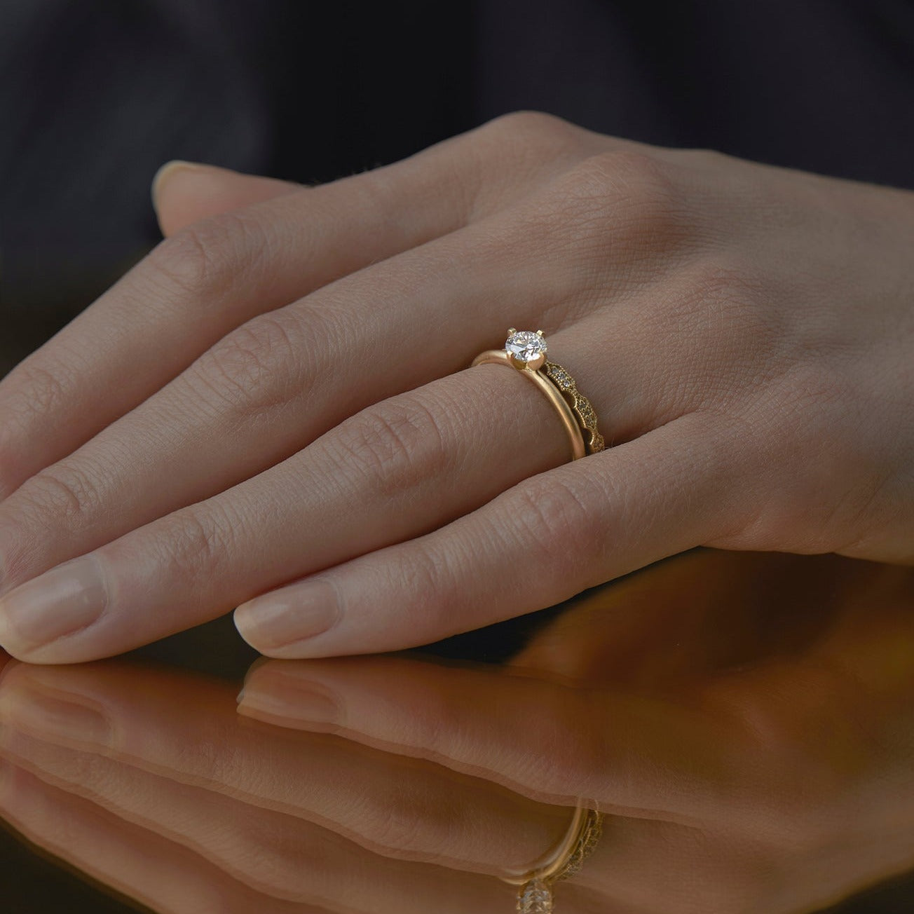 White Diamond Elongated Rhombus Eternity Band | R9302W