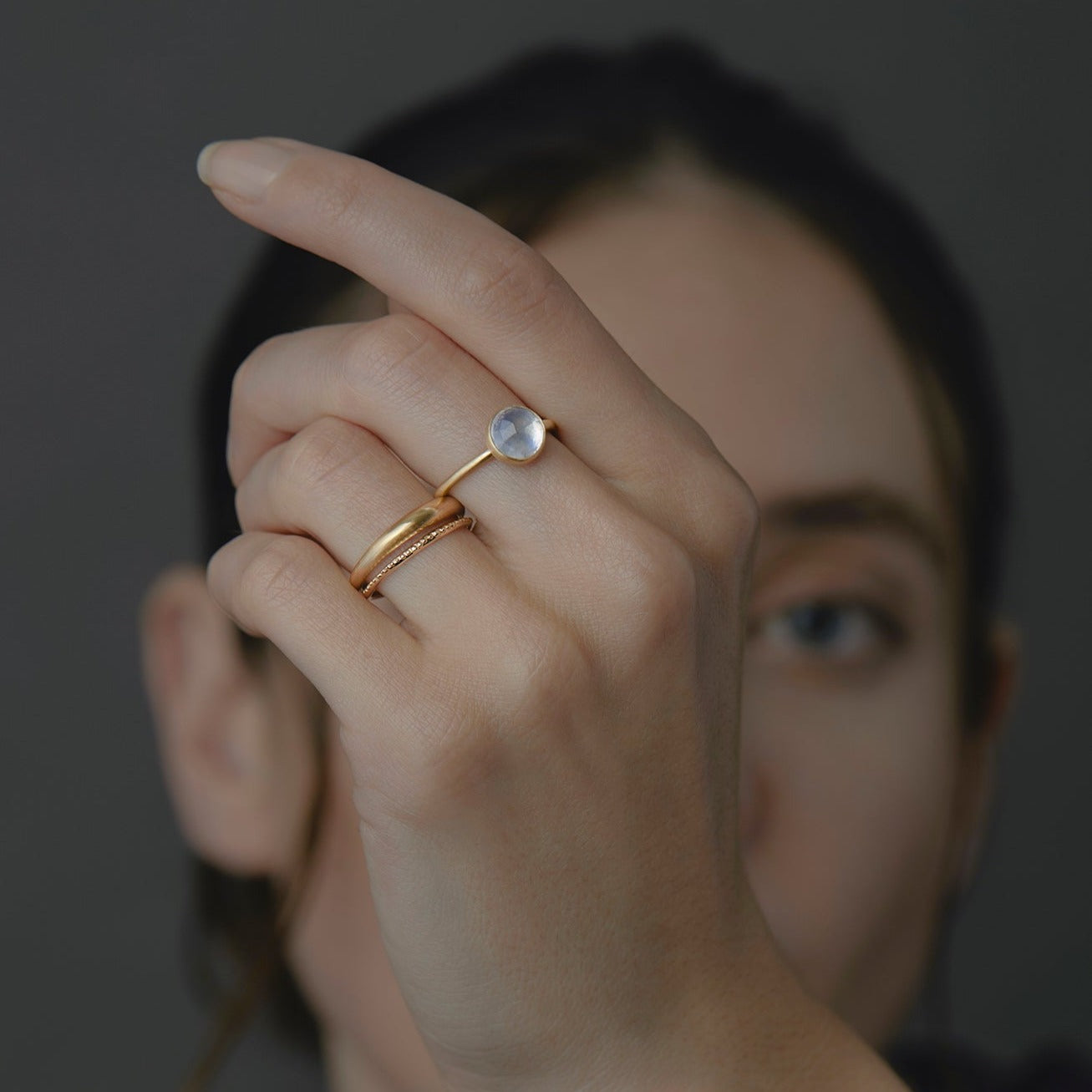 Dot Textured Band | R0604