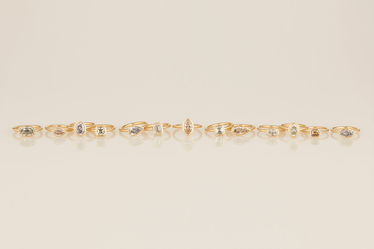 2.24 Carat One-of-a-Kind Oval Cut Misty Light Grey Diamond Ring | DR256-OOAK