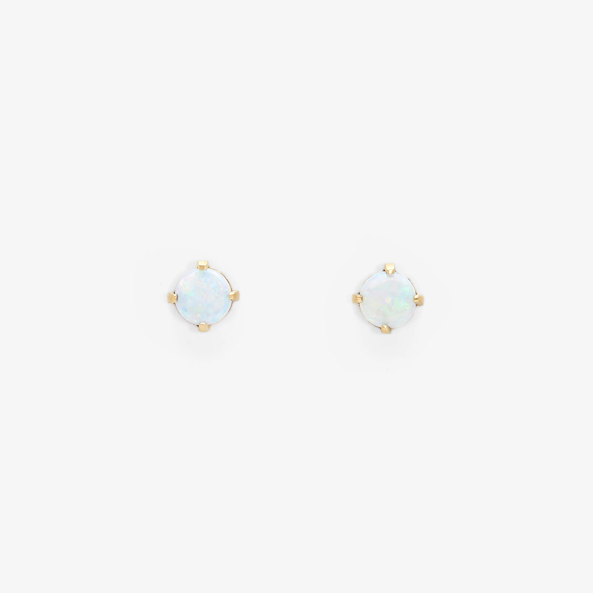 E7904OP | Australian White Opal Wisp Studs