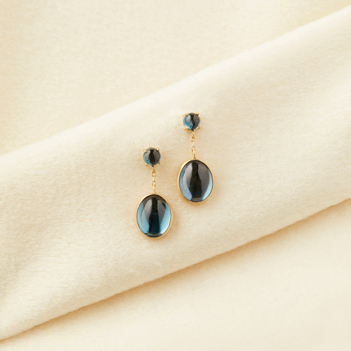 Blue Topaz Glacé Earring | E8601BT
