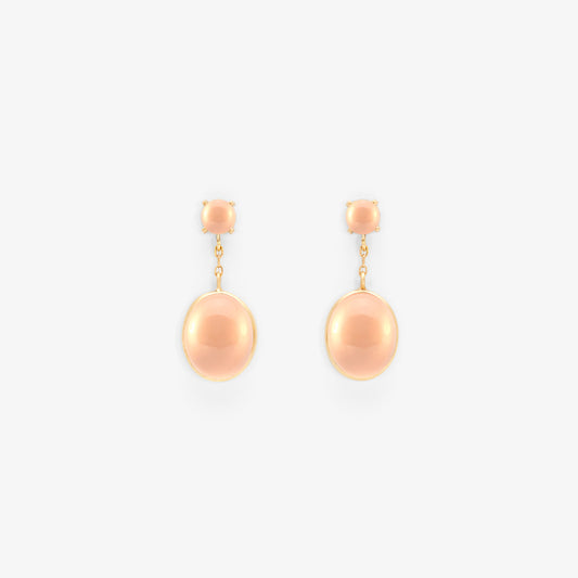 E8601RQ | Rose Quartz Glacé Earring