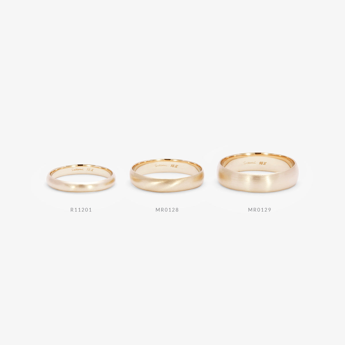 R11201 | 3mm Rounded Bare Band