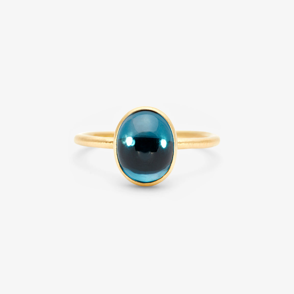 R12001BT | London Blue Topaz Glacé Ring