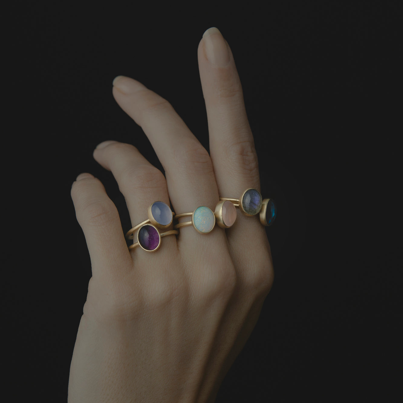 London Blue Topaz Glacé Ring | R12001BT