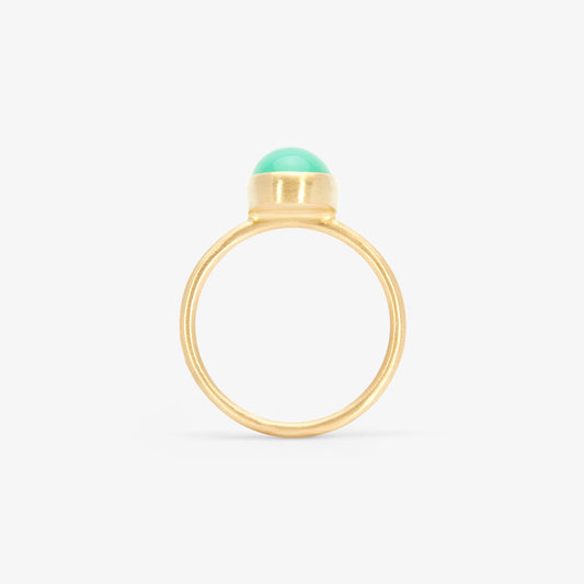 R12001CH | Chrysoprase Glacé Ring