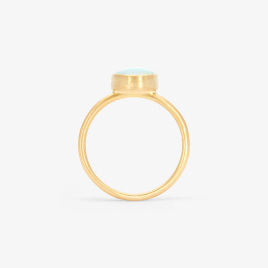 R12001OP | Australian White Opal Glacé Ring