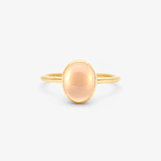 R12001RQ | Rose Quartz Glacé Ring