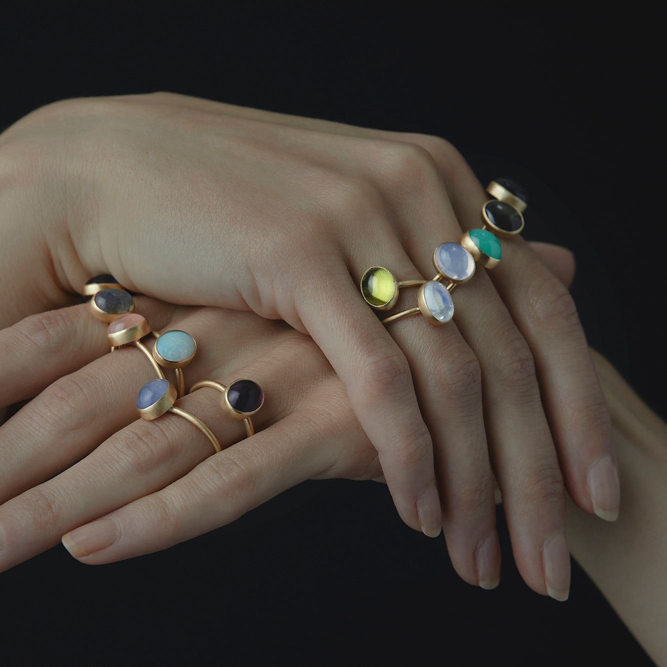 Garnet Glacé Ring | R12001GN