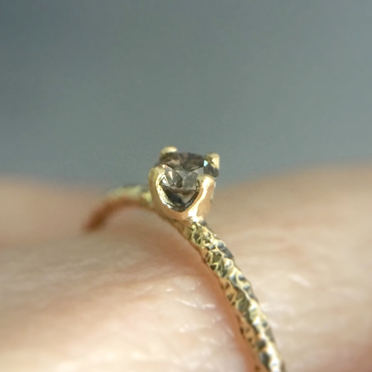 18K Yellow Gold on Model