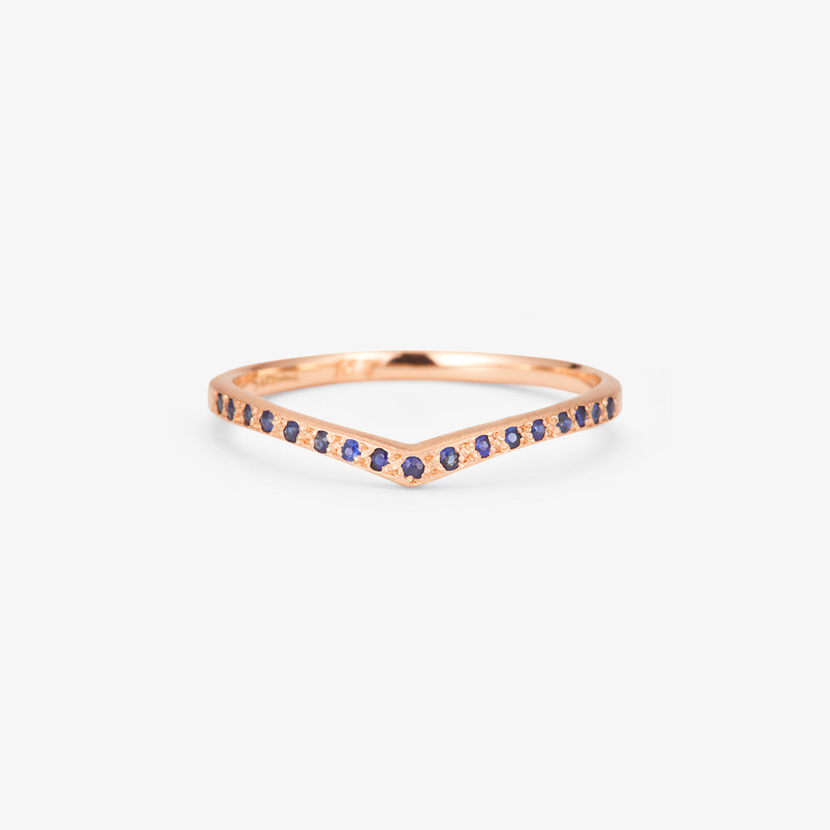 Sapphire Cresting Band | R9702S