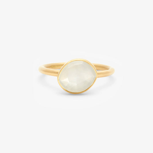 WMR1-OOAK | 1.75 Carat One-of-a-Kind White Moonstone Ring